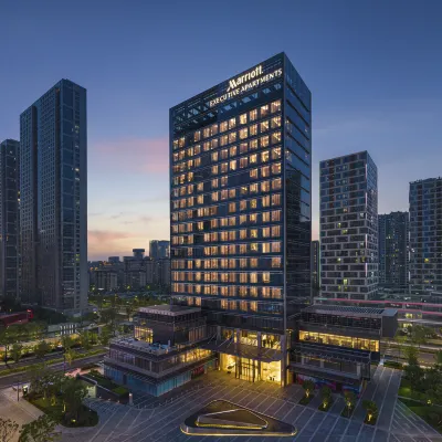 杭州萬豪行政公寓 鄰近创景路的酒店