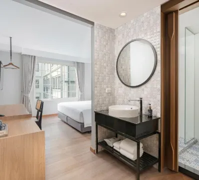 ห้องสุพีเรียร์เตียงคู่หรือเตียงแฝดพร้อมวิวเมือง