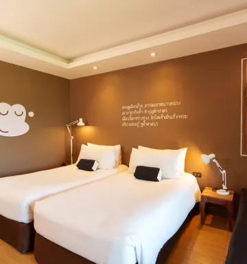 ห้องดีลักซ์ เตียงแฝด