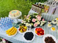 Tonghua White Vehicle Axle Holiday Camping Base - breakfast