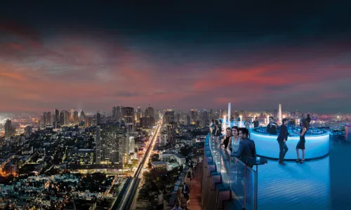 메리어트 이그제큐티브 아파트먼트 방콕 스쿰윗 통로