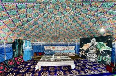 SayramlakexiaoyeYurt Hotels near Sayram Lake Muyun Camp