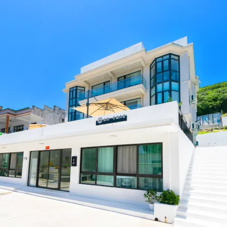 Floral Hotel· Building Qingran Private Shadow Seaview Villa Light Luxury Beauty Su