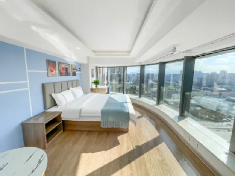 Impression MK Light Luxury Boutique Stay (Fuzhou East Second Ring Taihe Plaza Zhuyu Subway Station) Hotels near Jinjishan Park