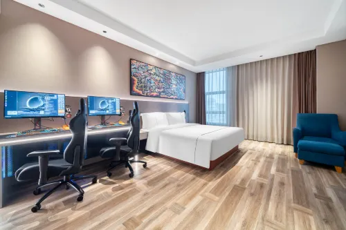 Remax Hot Wheat Esports Hotel (Shaoxing Shangyu Million Dollar Hecheng Branch) - romantis