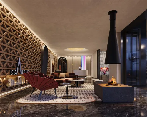DO A LAND LAB Hotel (Yantai Golden Beach Branch) Nổi bật Photos