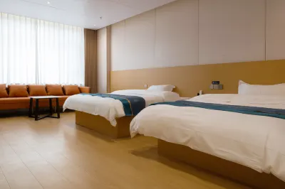 金季ビジネスホテル（湾沚区航空新城運動中心） 安徽信息工程学院(新芜校区)周辺のホテル