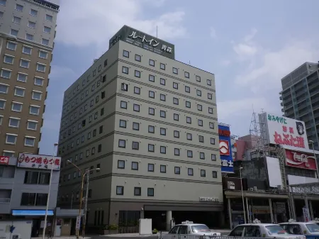 Hotel Route-Inn Aomori Ekimae Отели рядом со станцией Син-Аомори