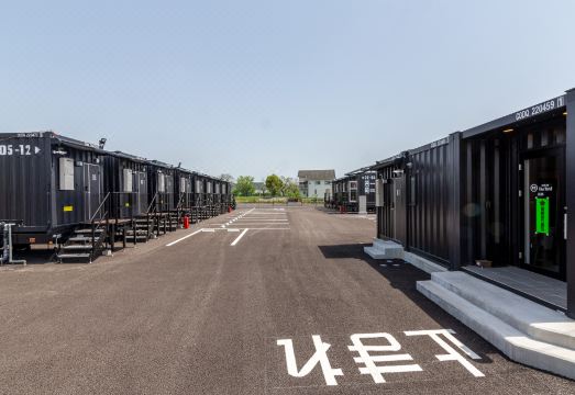숙소 외부 전경