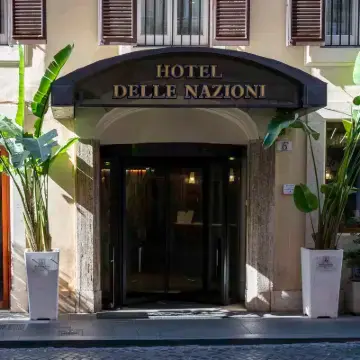 Hotel Delle Nazioni Hotels near Trevi Fountain