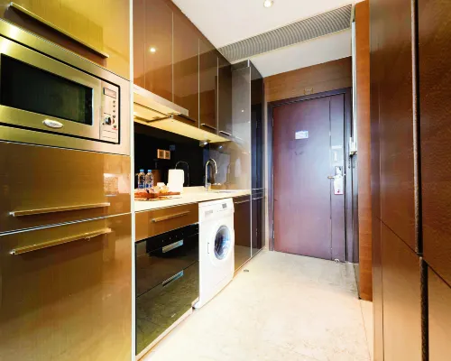 YiBo Hotel Apartment (Guangzhou East Railway Station Tianhe Sports Center Branch)) الغرف Photos