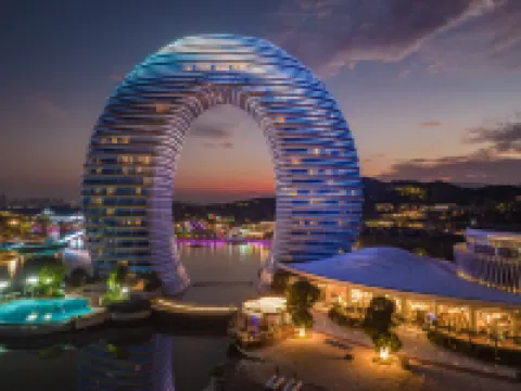 湖州太湖喜來登温泉度假酒店（月亮酒店） 鄰近月亮廣場的酒店