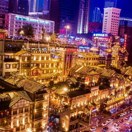 Chongqing from Hotel (Liujia Matou, Guanyinqiao Branch)