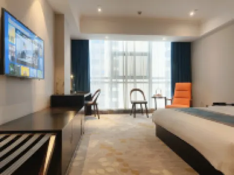 銀泓ビジネスブティックホテル（常州大学城武進高速鉄道駅） 江蘇淹城野生動物世界周辺のホテル