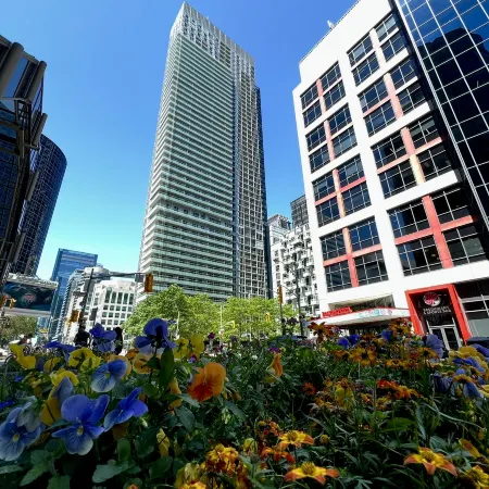 DT CN tower 3BR2BA Lake View king bed/ parking