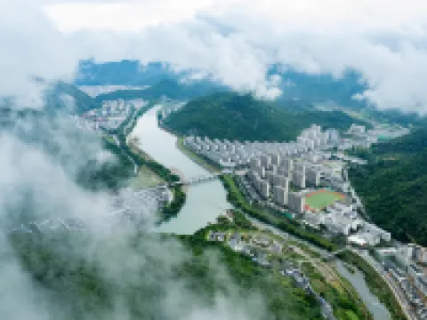 Wanyuan Jinfan Hotel shitai China Hotéis em Shitai