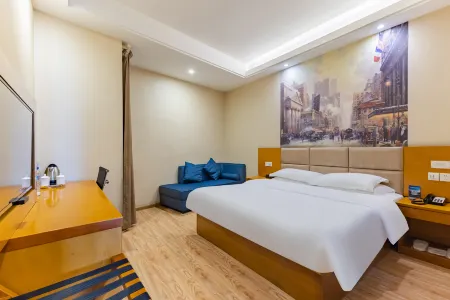 Manston Shangpin Hotel (Hefei University of Technology Ningguo Road Food Street) Отели рядом с достопримечательностью «Anhui Technical College of Industry and Economy (West Area)»