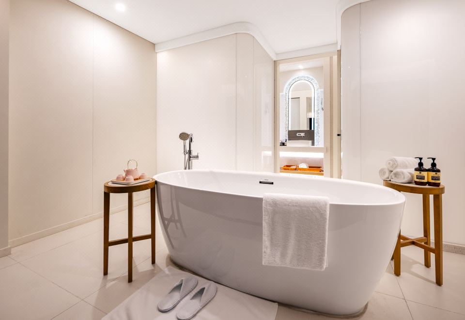 현대적인 테라스 공간