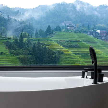 Longsheng Aiqing bathing courtyard residential accommodation (Longsheng Longji terraced shop)