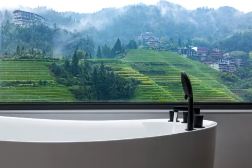 Longsheng Aiqing bathing courtyard residential accommodation (Longsheng Longji terraced shop) - 新規開業