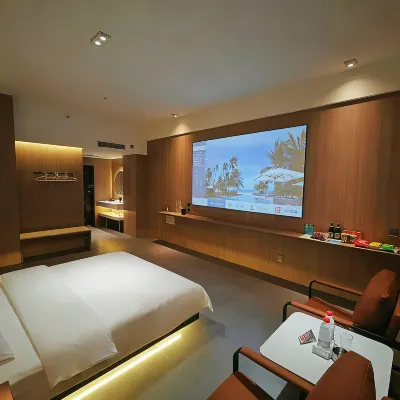 Lezhi Homestay (Baoding East Railway Station He Da New District Store) Hotels near Baodingjunxiao Square