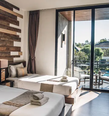 ห้องซูพีเรียร์ เตียงเดี่ยว 2 เตียง