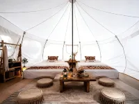 Zhongwei Tengoll · KK Qiongjing · Tengger Desert Luxury Stargazing Homestay Collection - balcony
