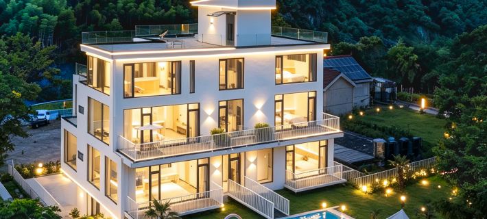 Ningguo Shuilinjian · Mountain Bamboo Sea 360° View · Luxury Wilderness Villa Hotels in Ningguo