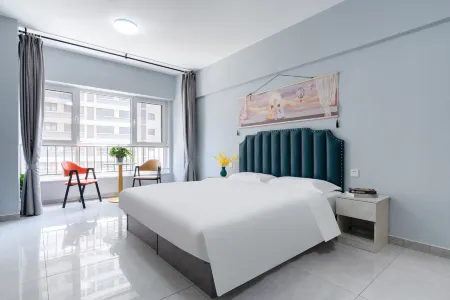 Youtu Boutique Holiday Apartment (Weihai Jiulongcheng Zhihuigu Branch) Отели рядом со станцией Weihai Railway Station