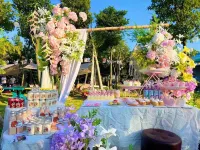 Tang and Song Dynasty poems and paintings idyllic resort Hotels in Mangrove Ecological Tourist Area/Garden Expo