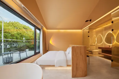 WOPAI Designer Hotel (Suzhou Guanqian Street Yangyuxiang Subway Station Branch)
