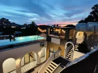 Taishan Yuequan Santorini Cave Hot Spring Villa