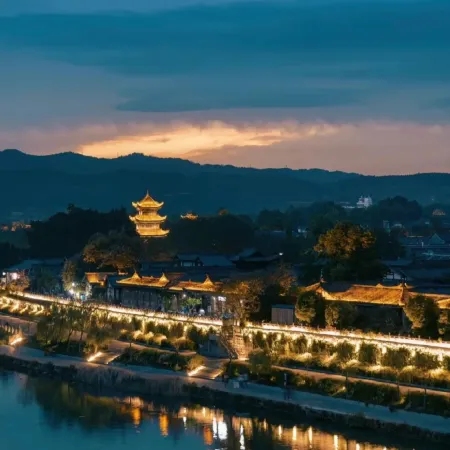 Lanjiang Jiangjing Inn (Langzhong Ancient City Huaguanglou)