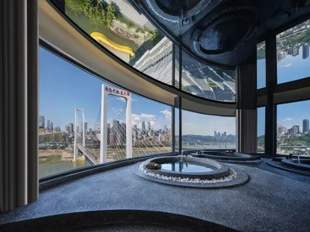 Yolo Private Soup Hot Spring Designer Hotel Отели рядом с достопримечательностью «Chongqing University of Commerce and Industry (Lanhuahu Campus)»