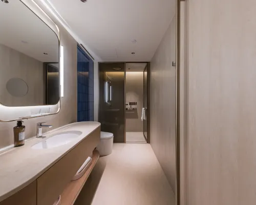 Beijing Houshayu New International Exhibition Center Crystal Orange Hotel Kamar Photos