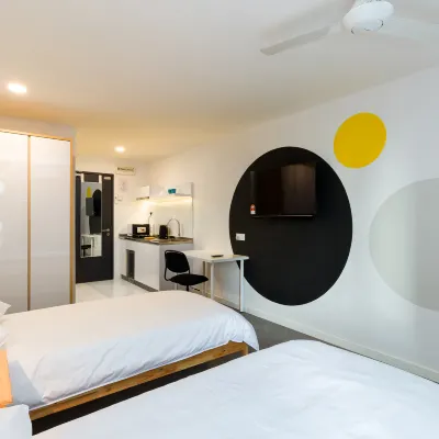 Upstairs Downstairs Co Living Kampung Pandan Hotels near Zebra Square