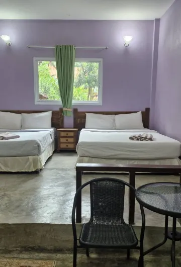 ห้องมาตรฐานสำหรับสี่ท่านวิวแม่น้ำ