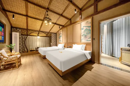 Chang'e Inn (Wen Tang Ming Yue Qian Gu Qing Store) Отели в г. Ичунь