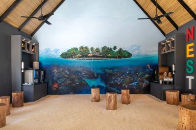 ロビーラウンジ アンサナ イフル モルディブの写真