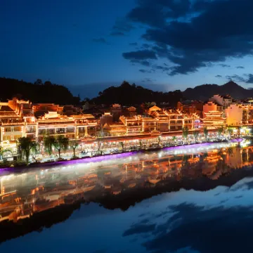 Riverside courtyard of Luan Xiyin mountain, Zhenyuan Hotels near Zhenyuan Ancient Town