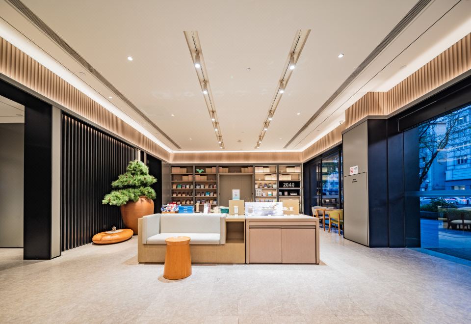 조식 뷔페 전경