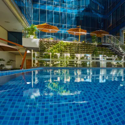 MCollection - Stay Across NAIA Terminal 3 in Newport City Отели рядом с достопримечательностью «Казино Resorts World Manila»