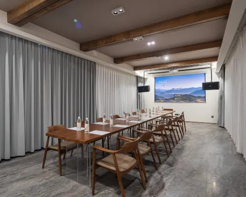 Zhuyinxing · Muyun Valley Stream Swing Boutique Inn مرافق الأعمال Photos