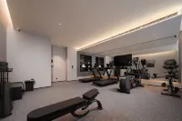 Mudanjiang Railway Station East Pedestrian Street Atour Hotel - Fitnessstudio