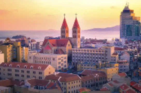 Manxin Hotel Qingdao Zhanqiao Railway Station โรงแรมใน