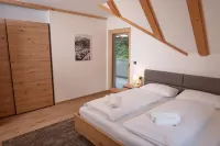 Modern apartment with mountain views