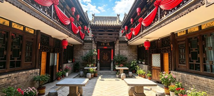 Four Seasons Boutique Inn (Pingyao Ancient City Ancient County Government Office) Hoteles en Pingyao