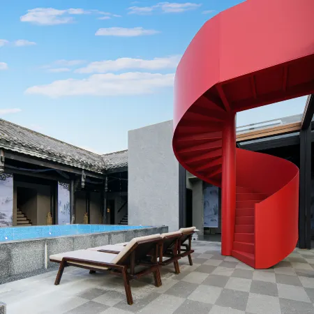 Song Studies | Shili Fanhua · Courtyard Songxue Courtyard Boutique Stay (Xiaoqikong East Gate)