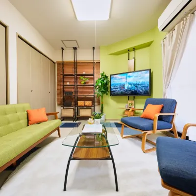 SC Hotel Aoto #304｜4 min｜Spacious｜Narita Haneda Asakusa Hoteles cerca de Parque Mizumoto