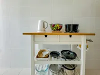 BnB Homes vibrant Ocean View terraced apartment - balkon